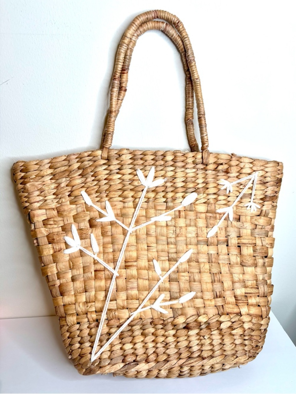 THRESHOLD STRAW TOTE BAG